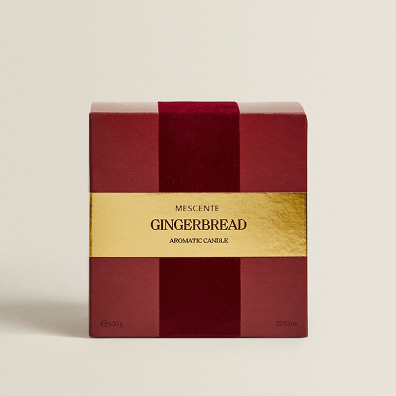 M&Scent Vlastní luxusní 3 uzlové svíčky Personalizované privátní označení Vonná svíčka z černého matného skla