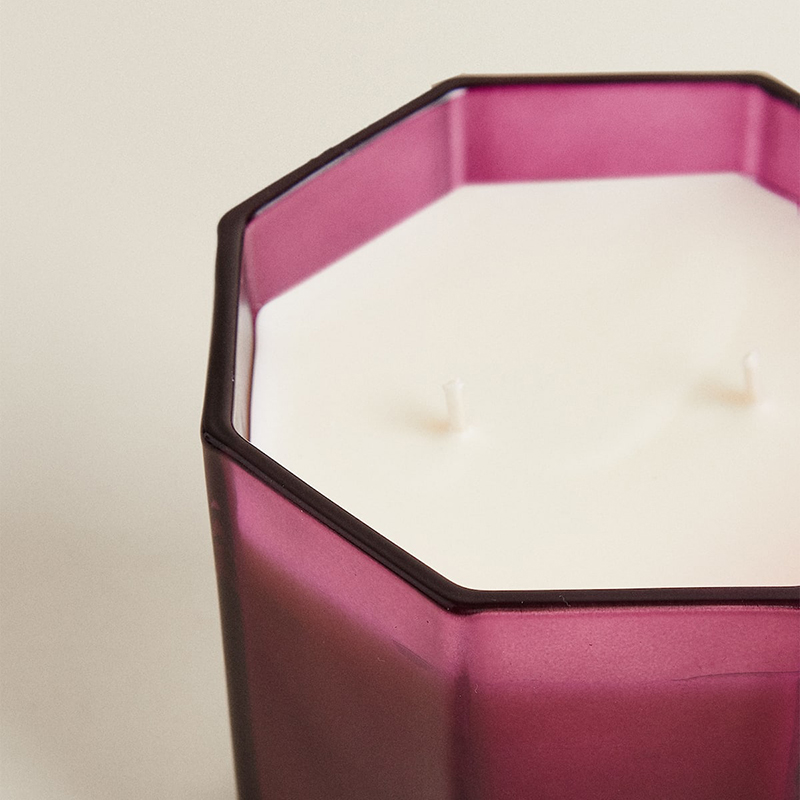 Luxusní vánoční vonné svíčky M&Scent Aromaterapie Svíčky ze sojového vosku v dárkové krabičce z černého skla
