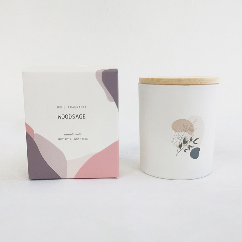 M&Scent Vícenásobné vysoce kvalitní 100% přírodní aroma vonné sójové svíčky ve skleněné nádobě s víkem