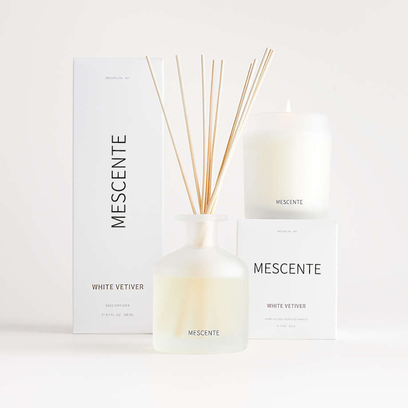 M&Scent velkoobchod luxusní privátní vonné svíčky ze sójového vosku s krabičkou