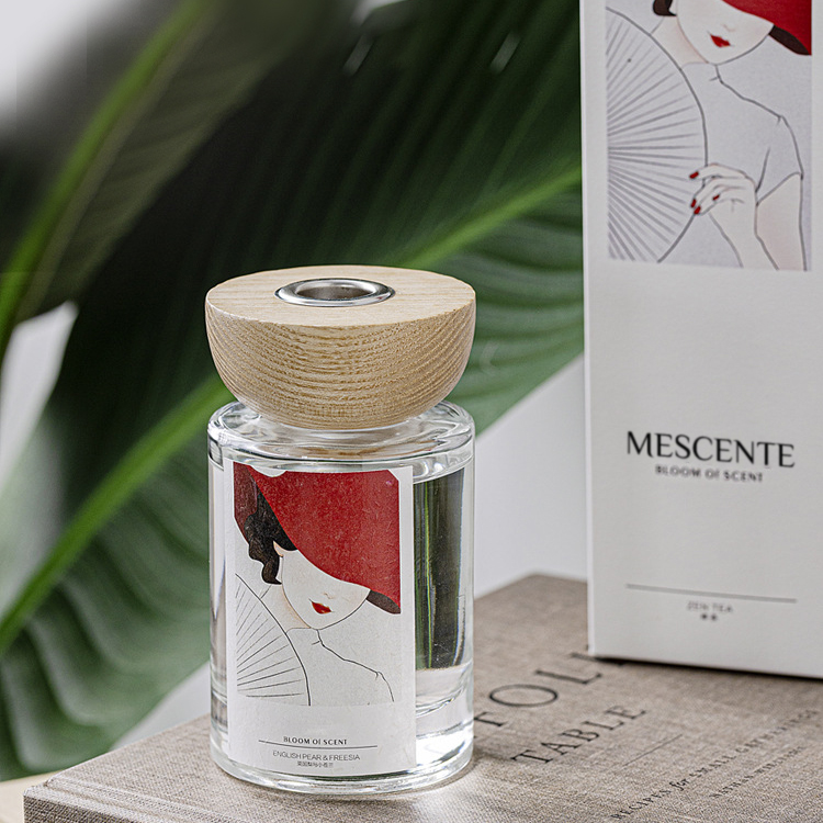 M&Scent velkoobchodní sady rákosových difuzérů na skleněné láhve privátní značky se zátkou