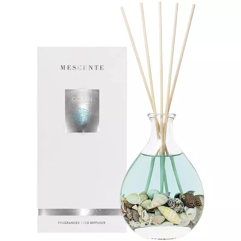M&Scent velkoobchod luxusní privátní značkové skleněné lahve ratanové tyčové rákosové difuzéry se zátkou
