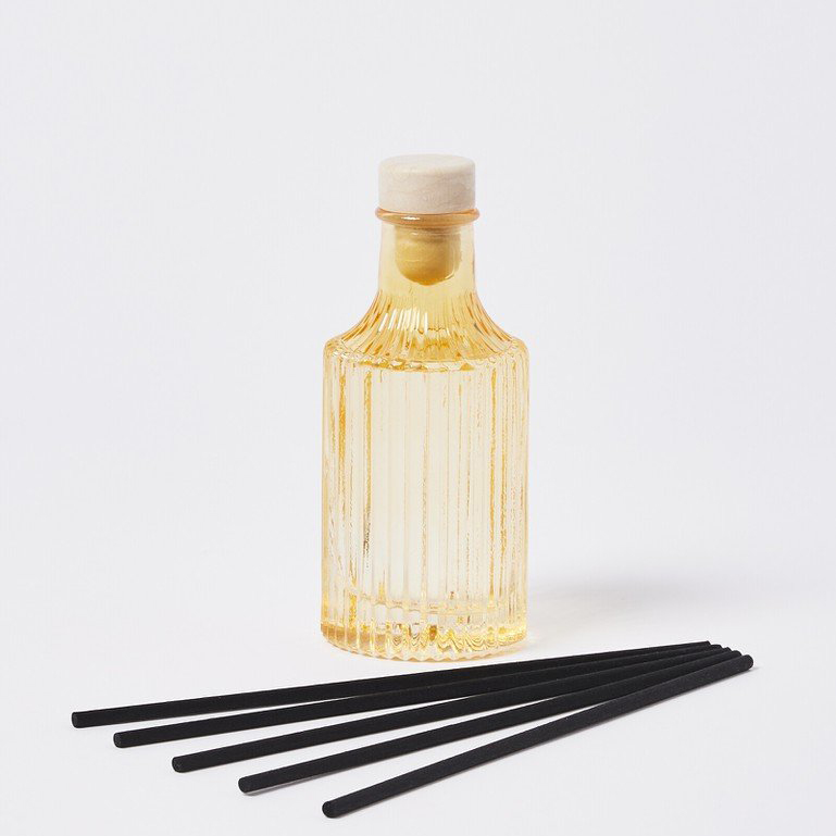 M&Scent Custom 100 ml 200 ml skleněná láhev Tatakan Untuk Flower Reed difuzér