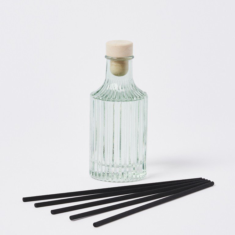 M&Scent Custom 100 ml 200 ml skleněná láhev Tatakan Untuk Flower Reed difuzér