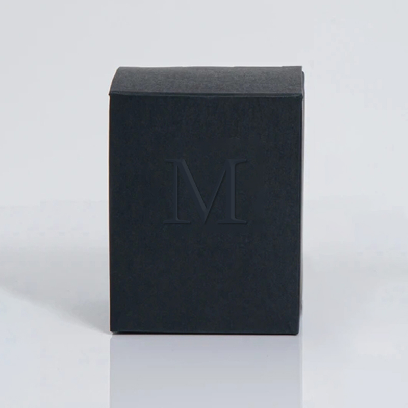 M&Scent velkoobchod luxusní černé jedinečné sklenice Svatební dekorativní vonné sójové svíčky s krystaly