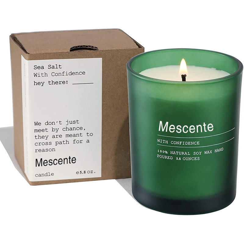 M&Scent svatební dekorace na míru Vonné svíčky jasmín a ylang ylang s etiketami ve velkém