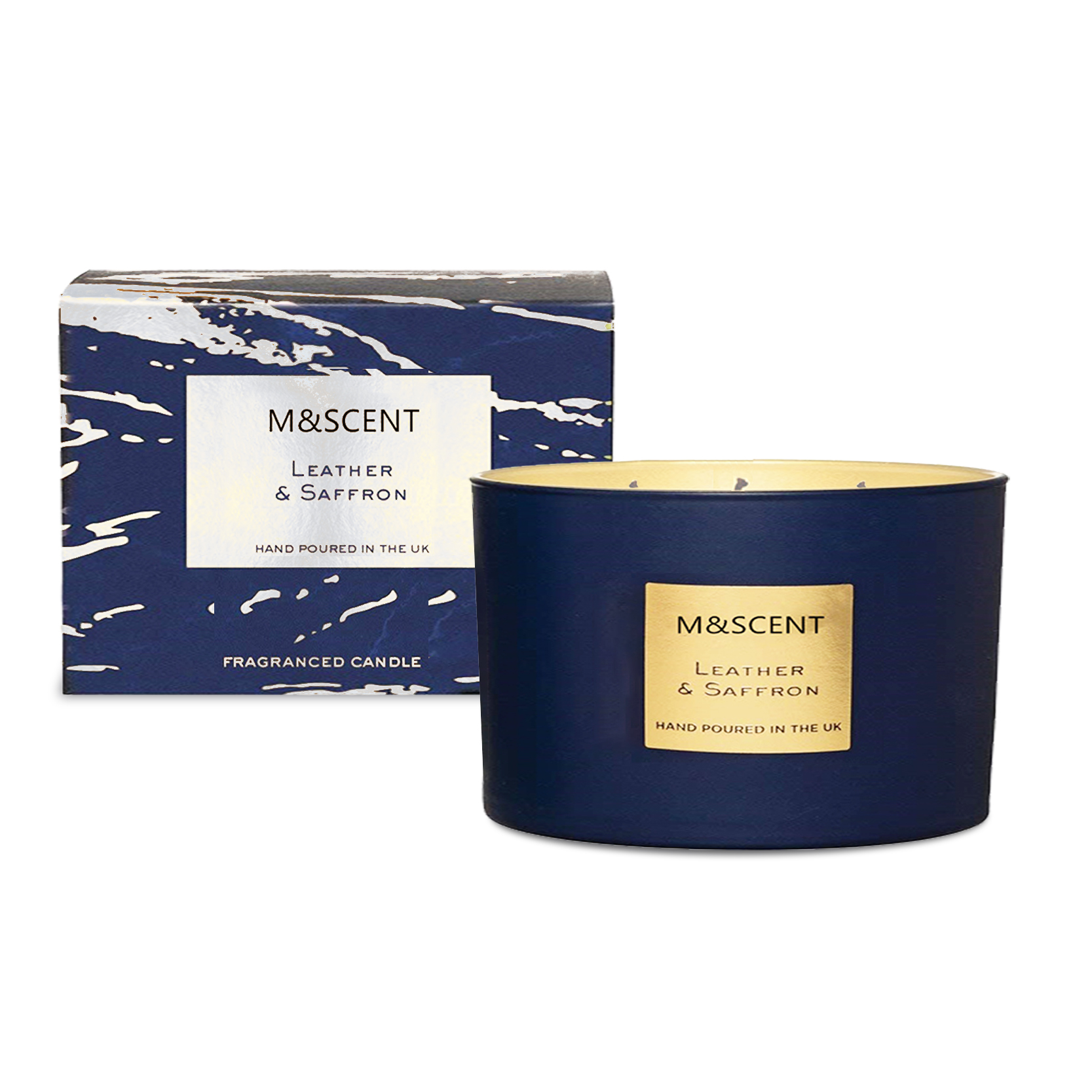 M&Scent velkoobchodní dekorativní aromaterapie dárková sada vonných svíček s kokosovou palmou se 3 knoty