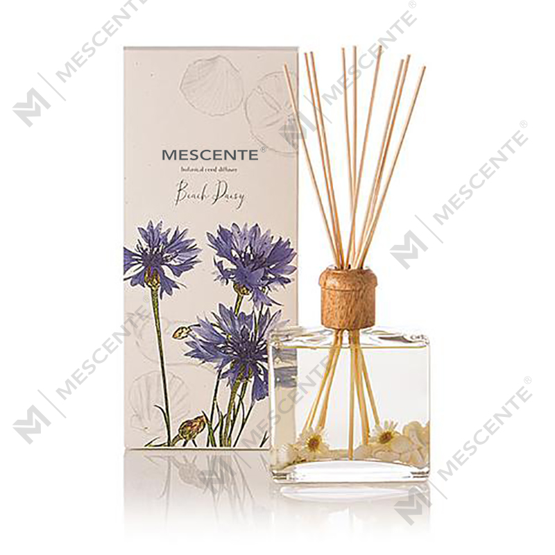Velkoobchodní vysoce kvalitní luxusní custom Private Label Flower Sola Wood Aroma Reed Difuzér s krabičkou