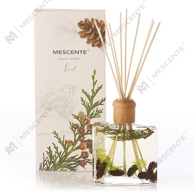 Velkoobchodní vysoce kvalitní luxusní custom Private Label Flower Sola Wood Aroma Reed Difuzér s krabičkou
