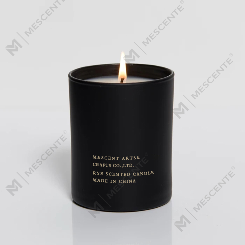 Velkoobchod M&Scent Levný soukromý štítek Velké bílé dřevěné knotové aromaterapeutické svíčky s esenciálním olejem