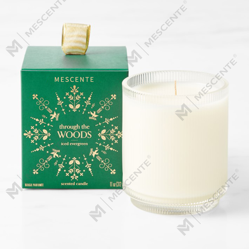 M&Scent Custom Made Logo Domácí organická čistota vonné sojové svíčky Private Label ve skleněné nádobě