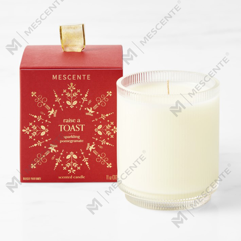 M&Scent Custom Made Logo Domácí organická čistota vonné sojové svíčky Private Label ve skleněné nádobě