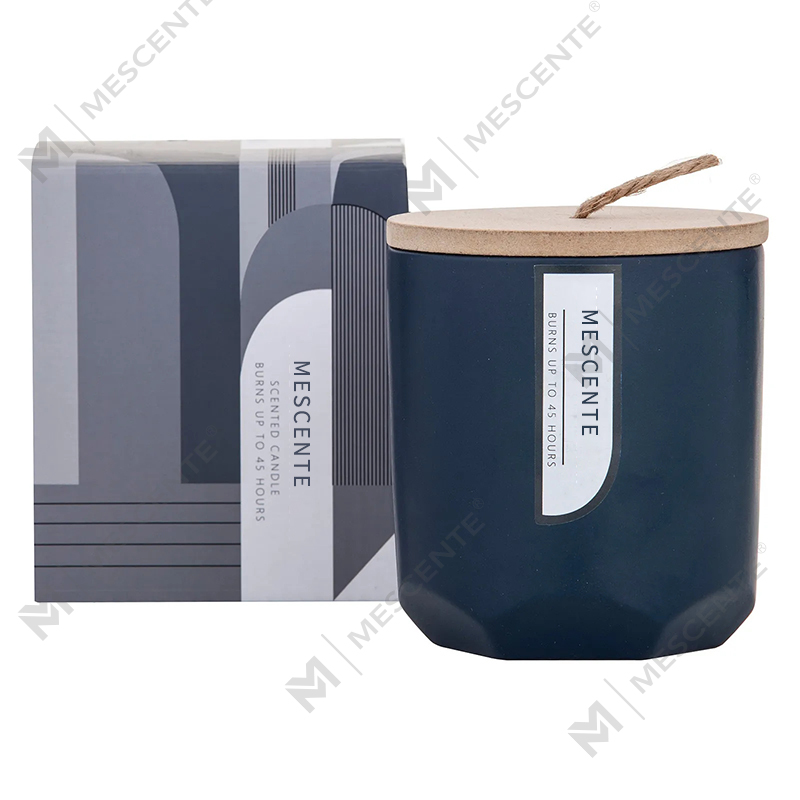 M&Scent Custom Luxury Vytvořte si svůj vlastní dřevěný výrobce vonných sójových svíček ve skleněné nádobě