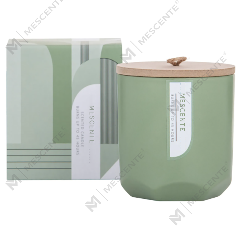 M&Scent Custom Luxury Vytvořte si svůj vlastní dřevěný výrobce vonných sójových svíček ve skleněné nádobě