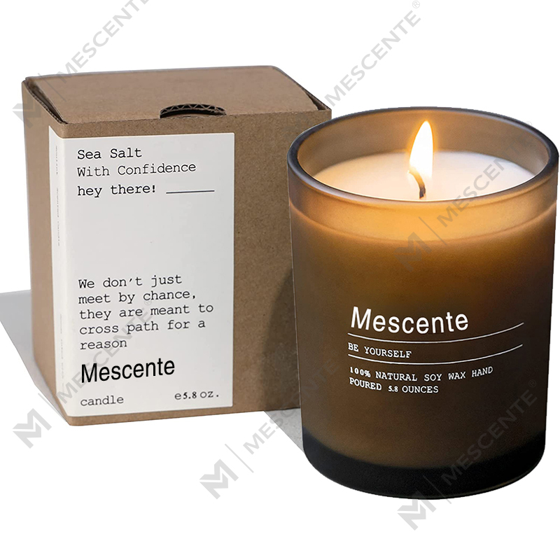 M&Scent svatební dekorace na zakázku Vonné svíčky jasmín a ylang ylang s etiketami ve velkém