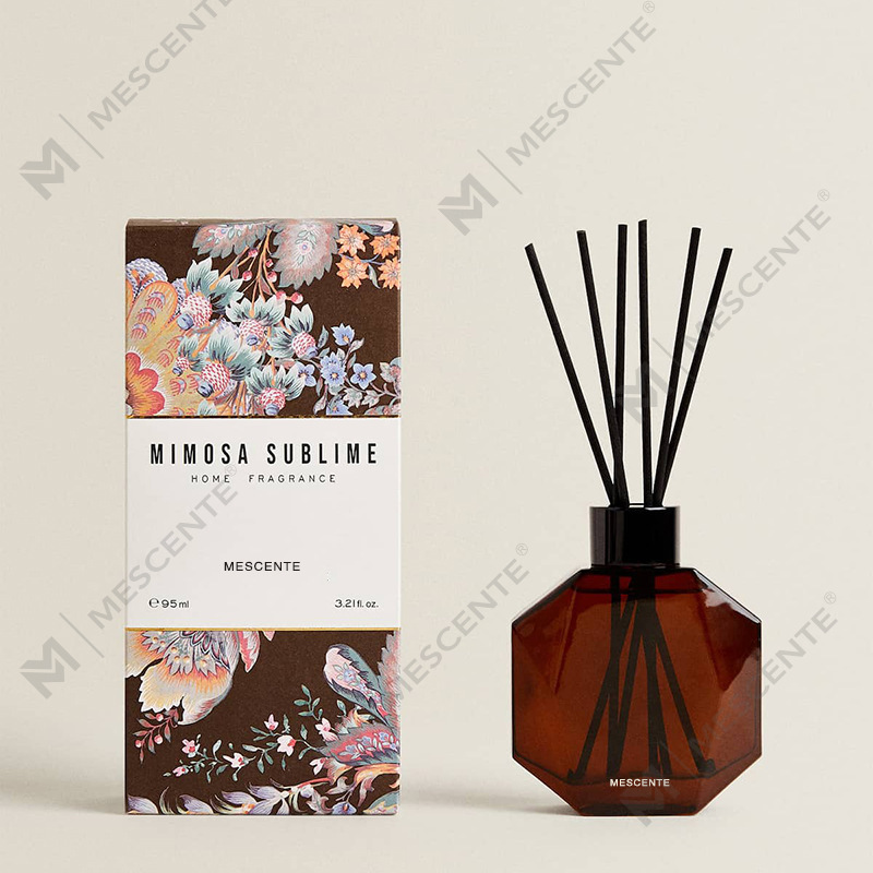M&Scent velkoobchodní luxusní zakázková mini láhev Aromaterapeutický rákosový difuzérový olej s dárkovou krabičkou