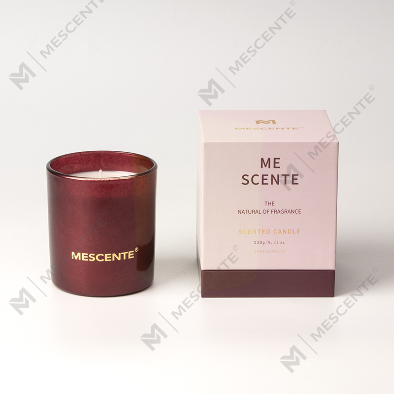 M&Scent Private Label Christmas Black Candle Jars Vonné svíčky aromaterapie Vůně