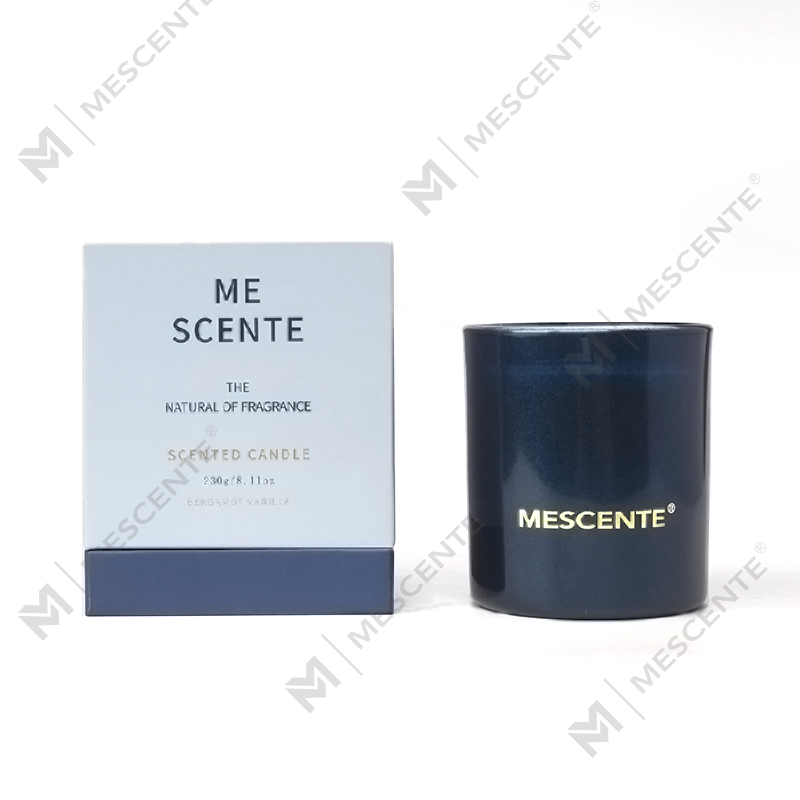 M&Scent Private Label Christmas Black Candle Jars Vonné svíčky aromaterapie Vůně