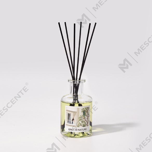 M&Scent Luxury 200ml přizpůsobená bílá láhev Dřevěné tyčinky Reed difuzér s krabičkou