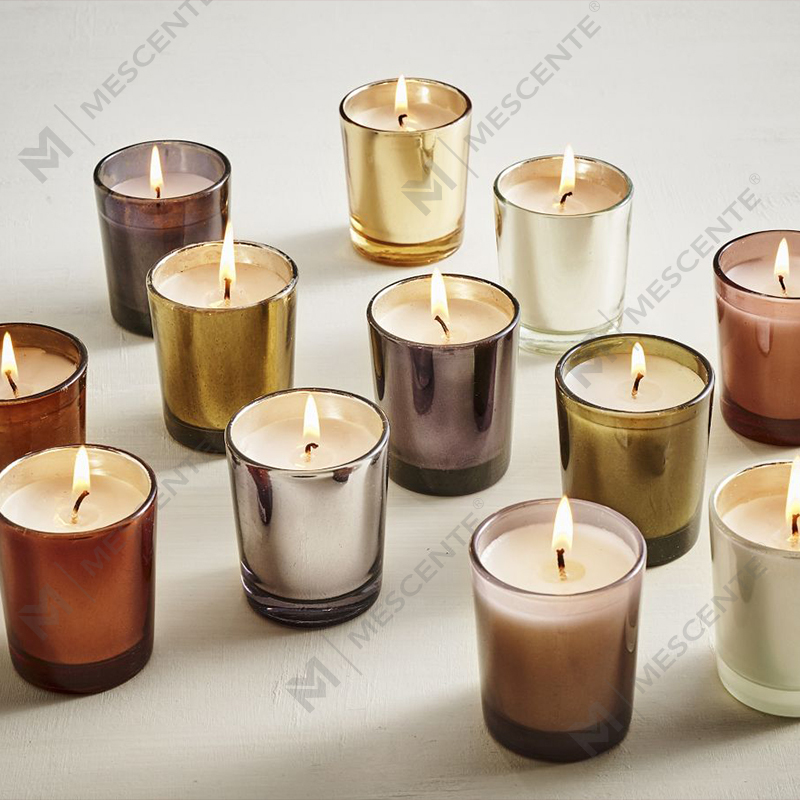 M&Scent Luxury Custom Jar Home Fragrance Vánoční vonné svíčky ze sójového vosku s víčkem