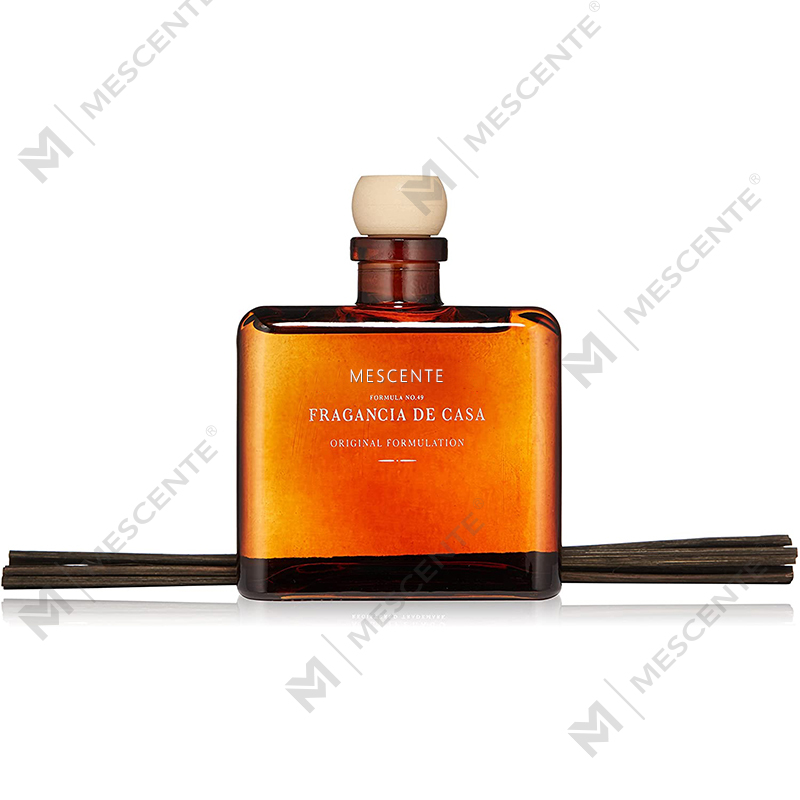Luxusní zakázková velká skleněná láhev z růžového zlata M&Scent Privátní štítek Liquid Reed difuzér s dárkovou krabičkou