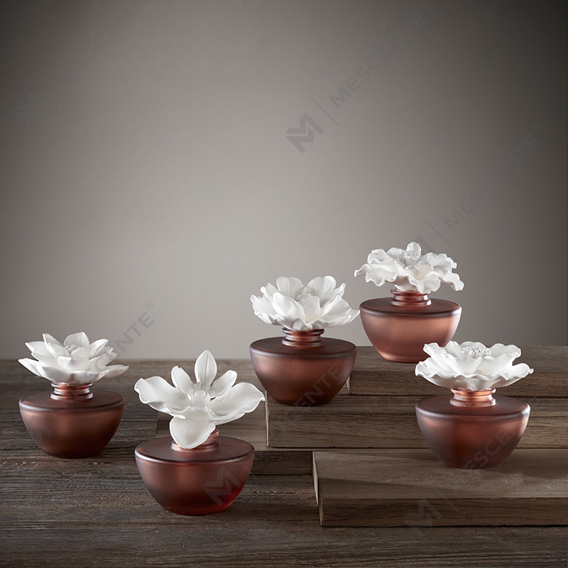 White Flower Mini Parfém Aroma Reed Diffuser Oil, vůně Thailand Reed Difuzory Dárková sada