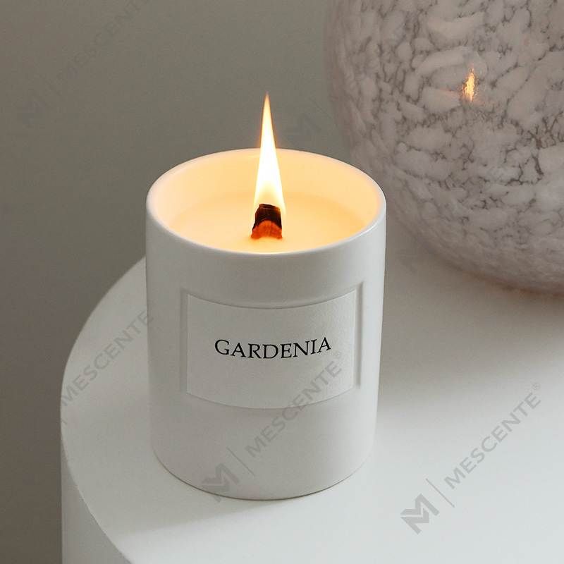 M&Scent velkoobchod zakázkové luxusní domácí vůně skleněné dózy vonné svíčky ze sójového vosku