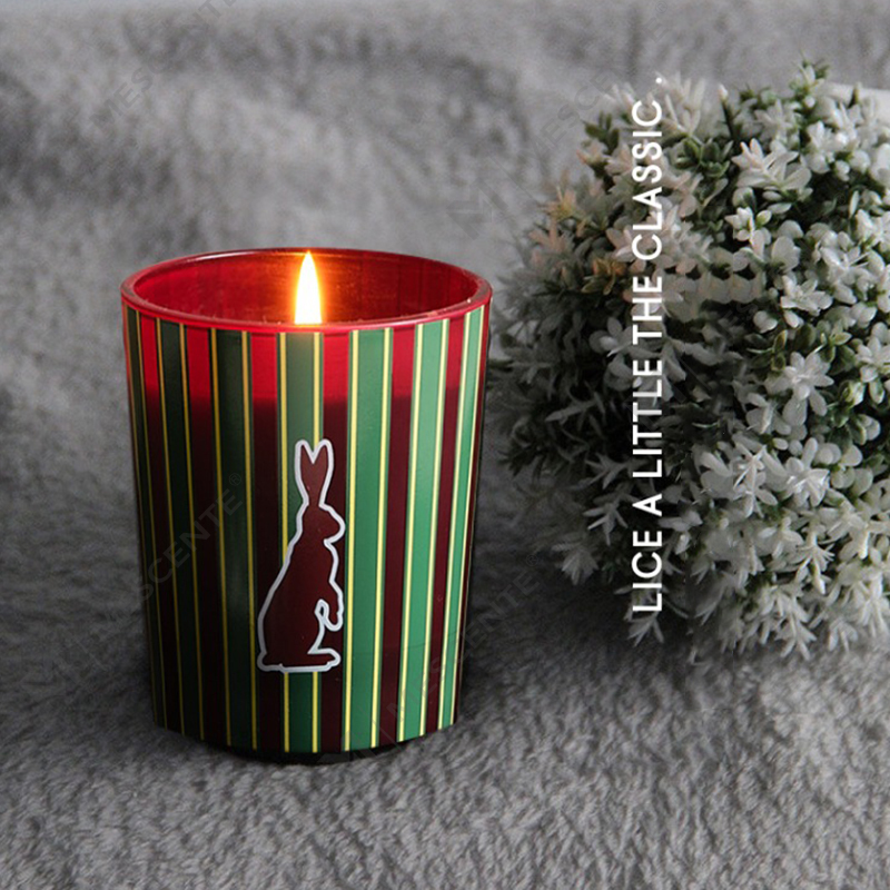M&Scent velkoobchod zakázkové luxusní domácí vůně skleněné dózy vonné svíčky ze sójového vosku