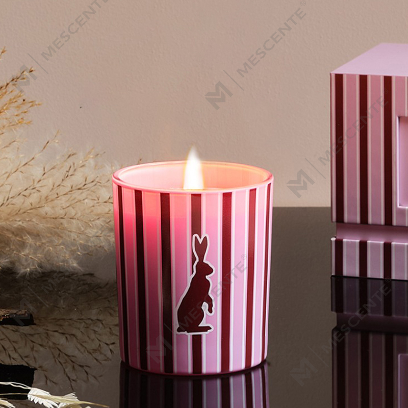 M&Scent velkoobchod zakázkové luxusní domácí vůně skleněné dózy vonné svíčky ze sójového vosku