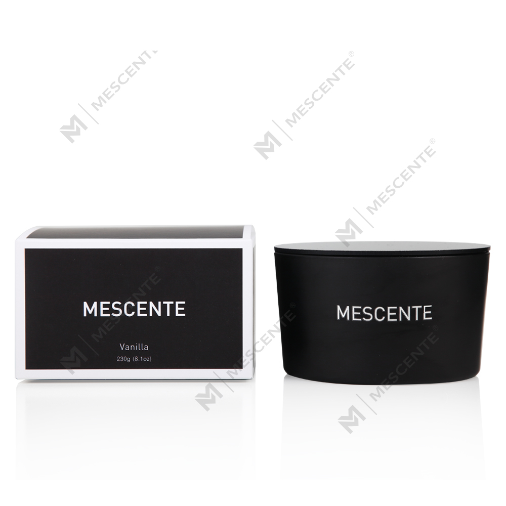 Mescente velkoobchod Private Label skleněná nádoba 3 knot 100% sojový vosk vonná svíčka