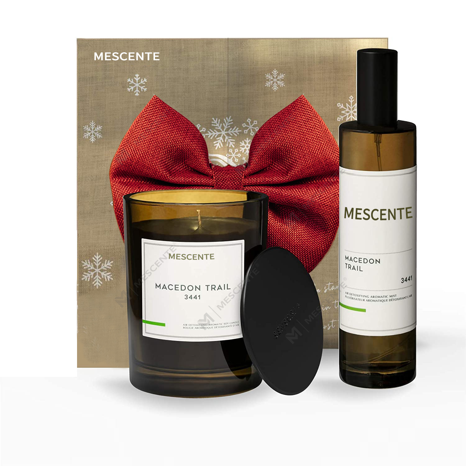 Sada svíček s rozprašovačem a rozprašovačem pro velkoobchodní prodej M&Scent