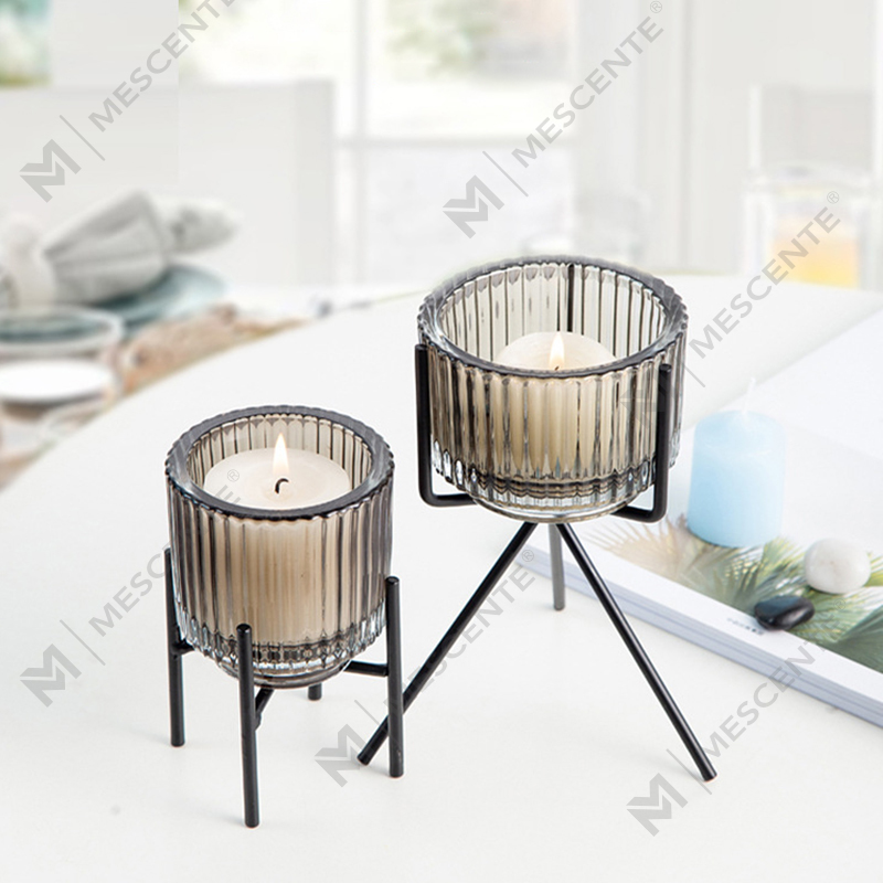 M&Scent Luxury Decor Skleněný křišťálový svícen, svícny ve velkém