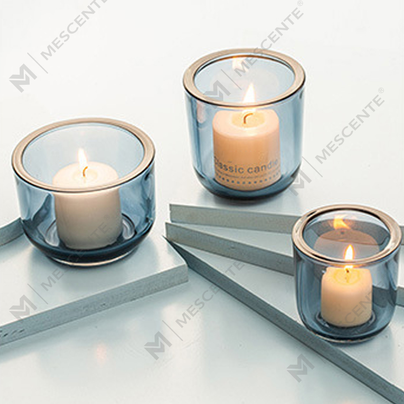 Dekorativní křišťálové sklo M&Scent Deluxe, svícen volně ložený