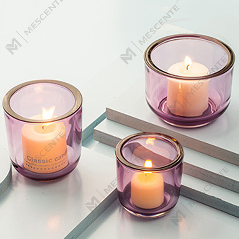 Dekorativní křišťálové sklo M&Scent Deluxe, svícen volně ložený