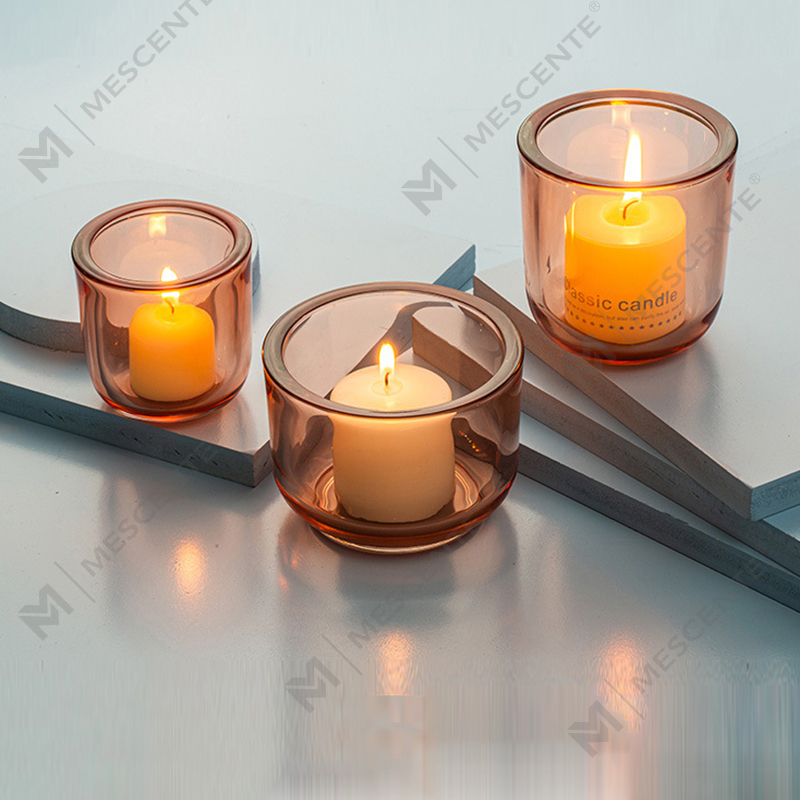 Dekorativní křišťálové sklo M&Scent Deluxe, svícen volně ložený
