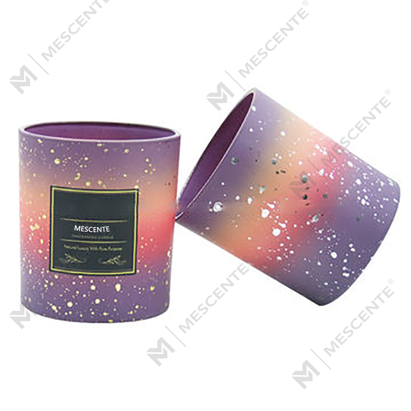 M&Scent velkoobchodní vlastní prázdné sklenice na matné svíčky pro výrobu svíček s víčkem
