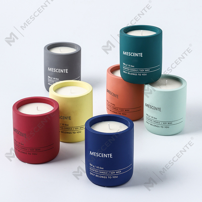 M&Scent přizpůsobená dekorativní luxusní masáž Soukromá značka Crystal Ceramic Woodwick vonná sojová vosková svíčka