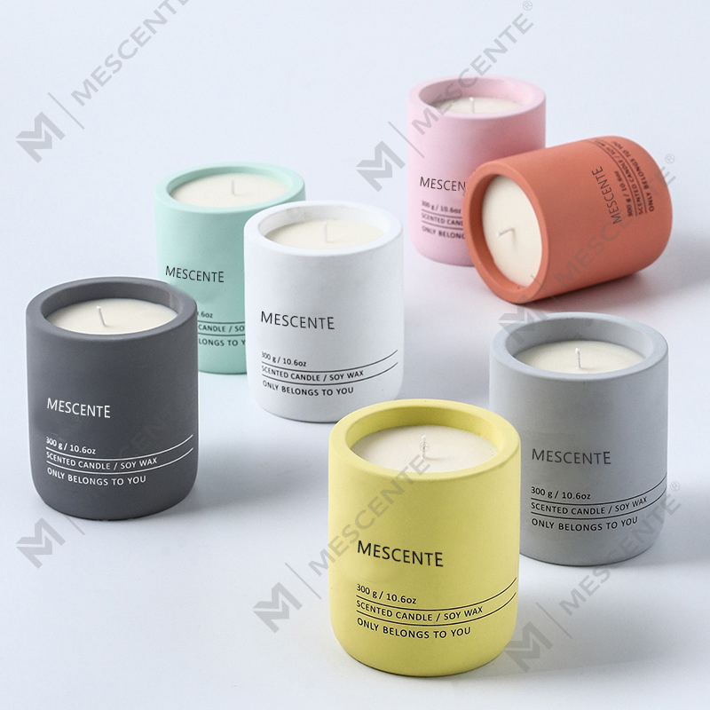 M&Scent přizpůsobená dekorativní luxusní masáž Soukromá značka Crystal Ceramic Woodwick vonná sojová vosková svíčka