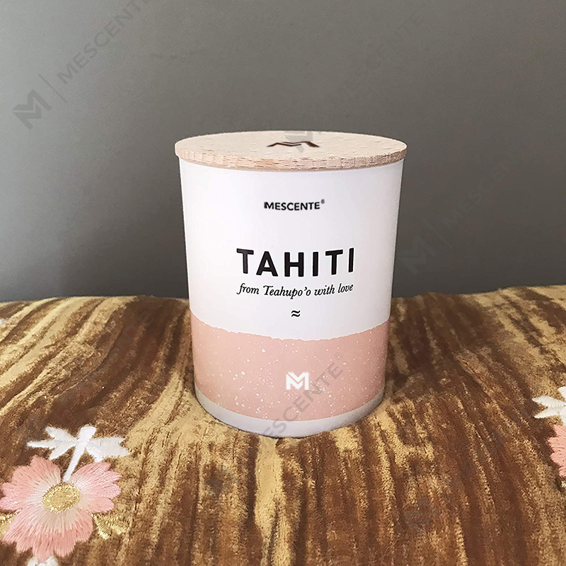 Velkoobchod M&Scent levně luxusní soukromá etiketa dekorativní květina vonné svíčky ze sójového vosku dárková sada