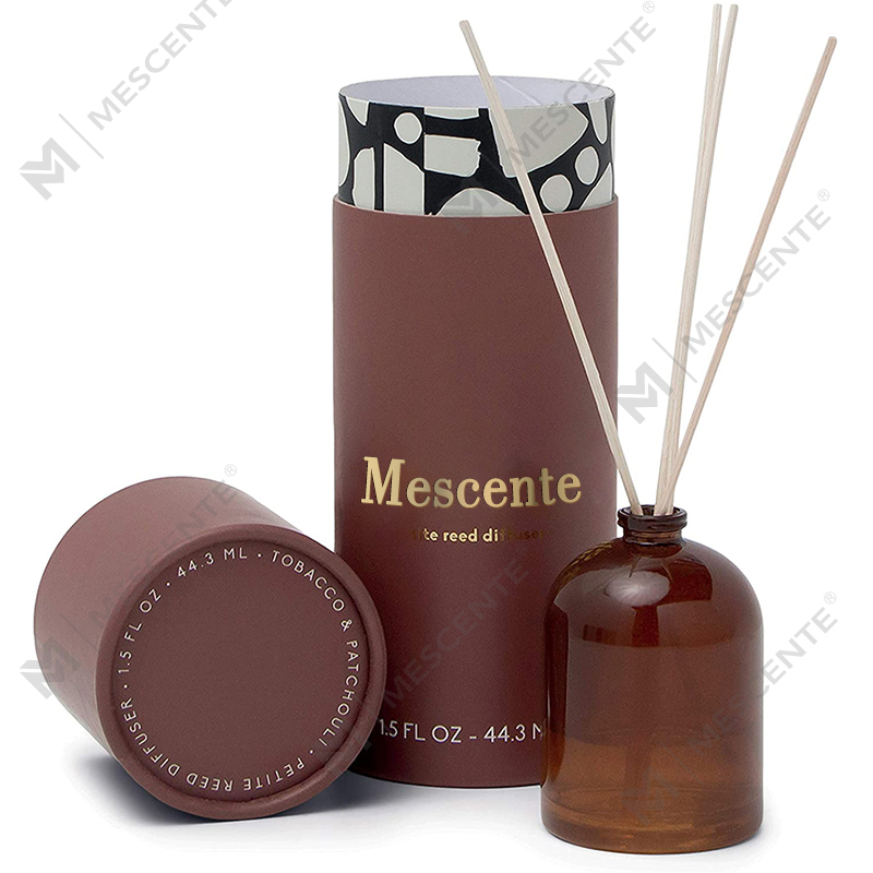 Luxusní zakázková velká skleněná láhev z růžového zlata M&Scent Privátní štítek Liquid Reed difuzér s dárkovou krabičkou