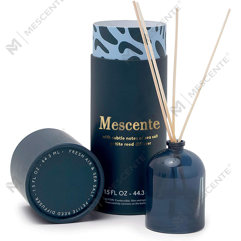 Luxusní zakázková velká skleněná láhev z růžového zlata M&Scent Privátní štítek Liquid Reed difuzér s dárkovou krabičkou