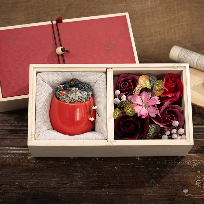 M&Scent luxusní dekorace na hromadnou objednávku keramická sloupová aromaterapeutická parafínová svíčka