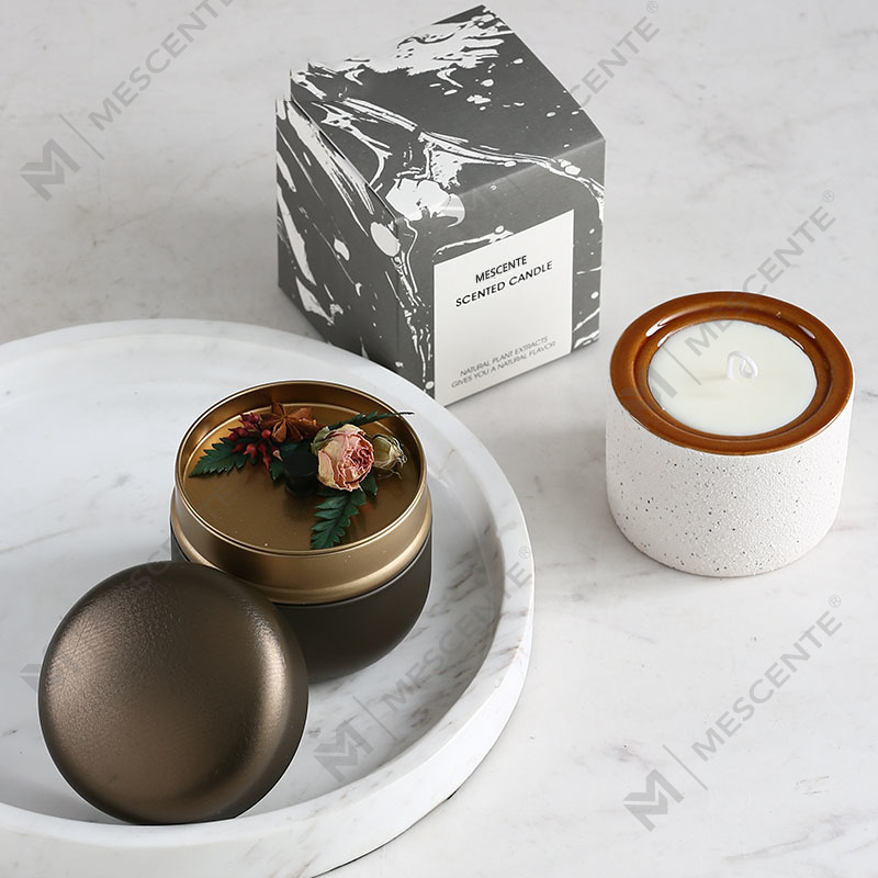 M&Scent Dekorativní luxusní soukromá značka Woodwick vonná svíčka ze sójového vosku