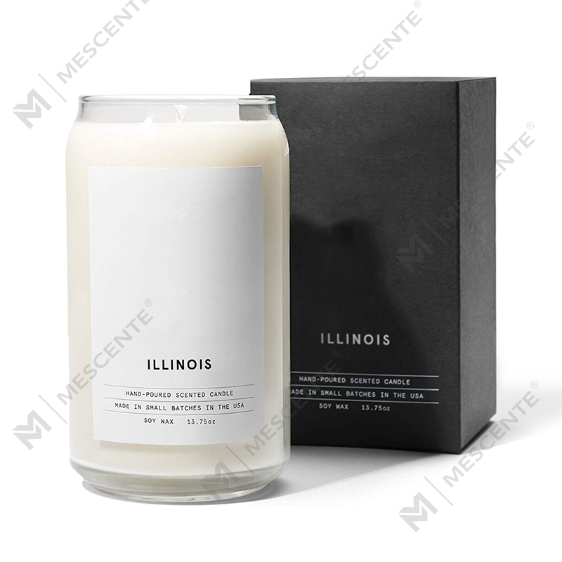 M&Scent organické přizpůsobené keramické mléčné svíčky Woodwick, nádoba na svíčky