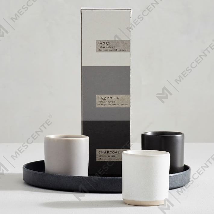 Custom Private Label Luxusní keramická vonná svíčka Dárková sada A29218-Cennosti