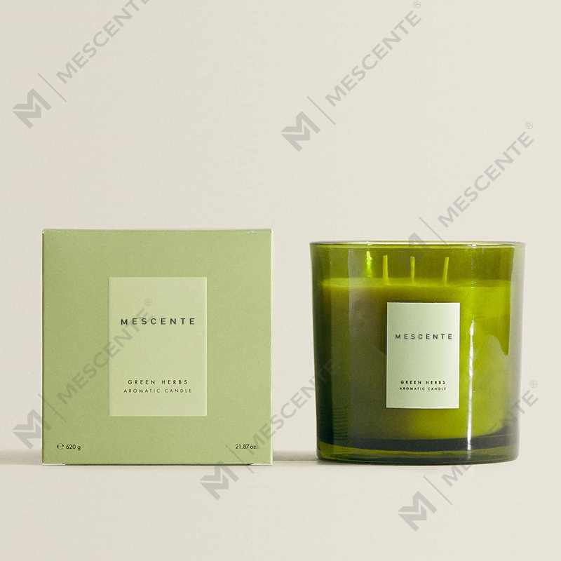 M&Scent Party Relax vonná svíčka santalového dřeva, plnitelné pánské svíčky A29273