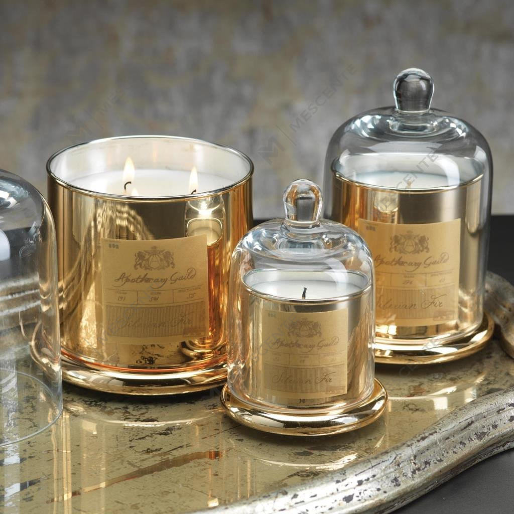 M&Scent Dekorativní Romantický Svatební zvon Skleněný kryt Vonná svíčka A29275