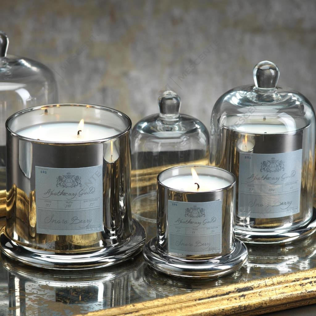 M&Scent Dekorativní Romantický Svatební zvon Skleněný kryt Vonná svíčka A29275