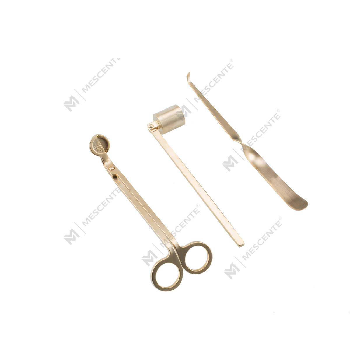 Mescente Gold Candle Wick Snuffer Set s dárkovou krabičkou A991330-1