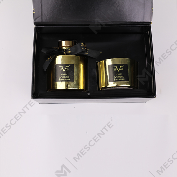 M&Scent Home Vonný rákosový difuzér Dárková sada s vonnou svíčkou A29260-2